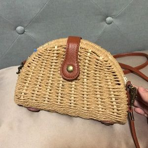 Mini cute straw bag